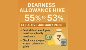 Dearness Allowance Increase 2025