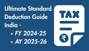 Standard Deduction India