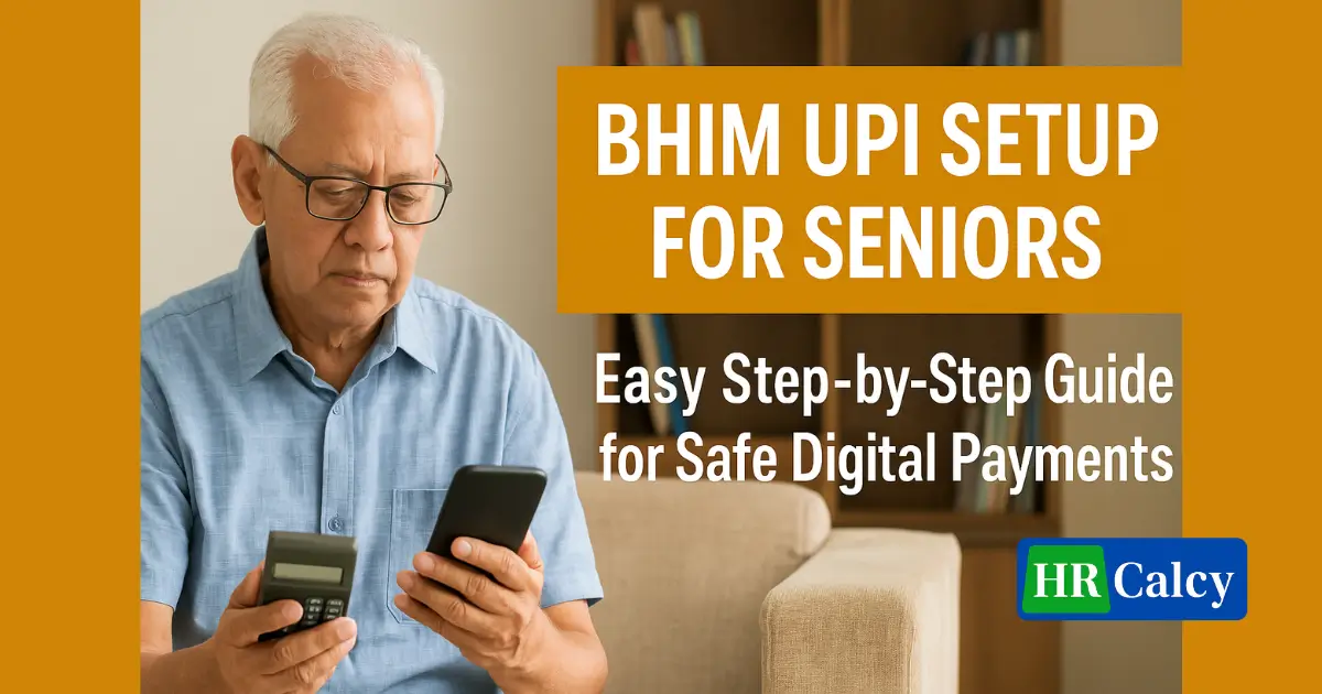 BHIM UPI Setup for Seniors
