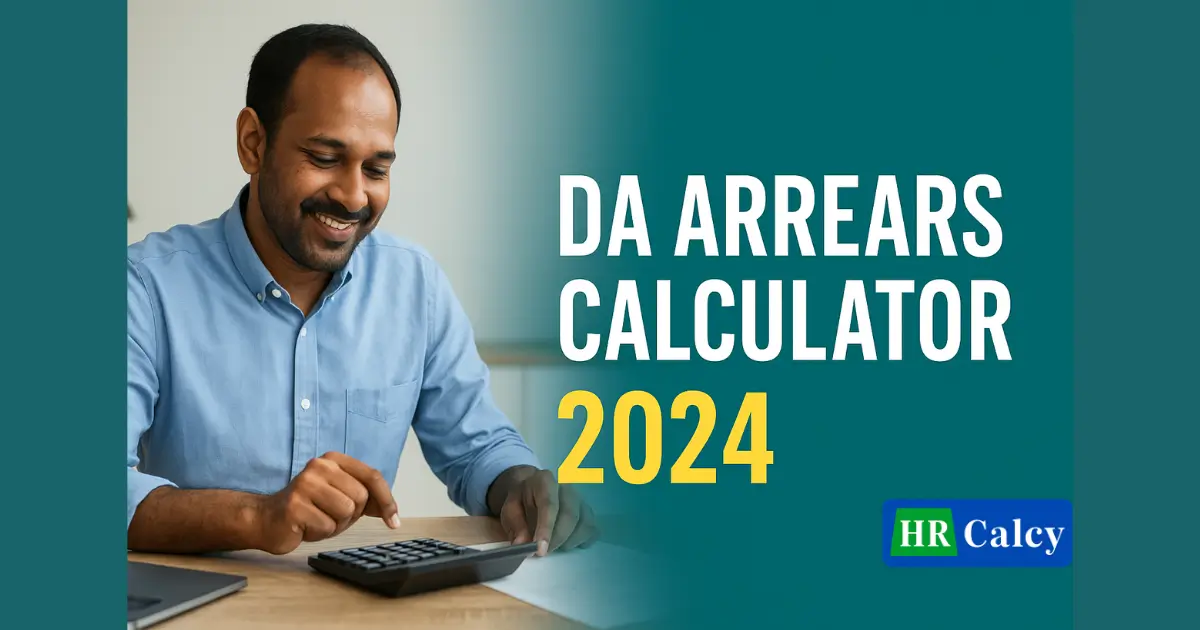 DA Arrears Calculator