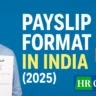 Payslip Format in India
