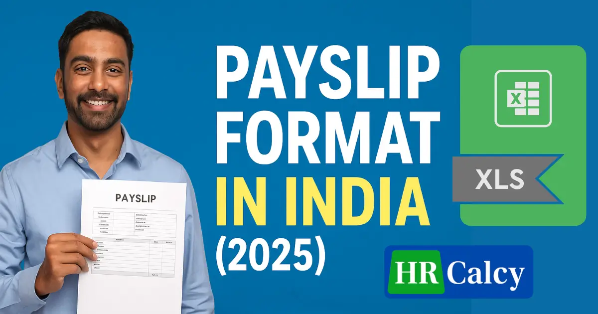 Payslip Format in India