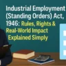 Industrial Employment (Standing Orders) Act, 1946