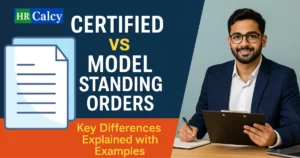 Certified vs Model Standing Orders