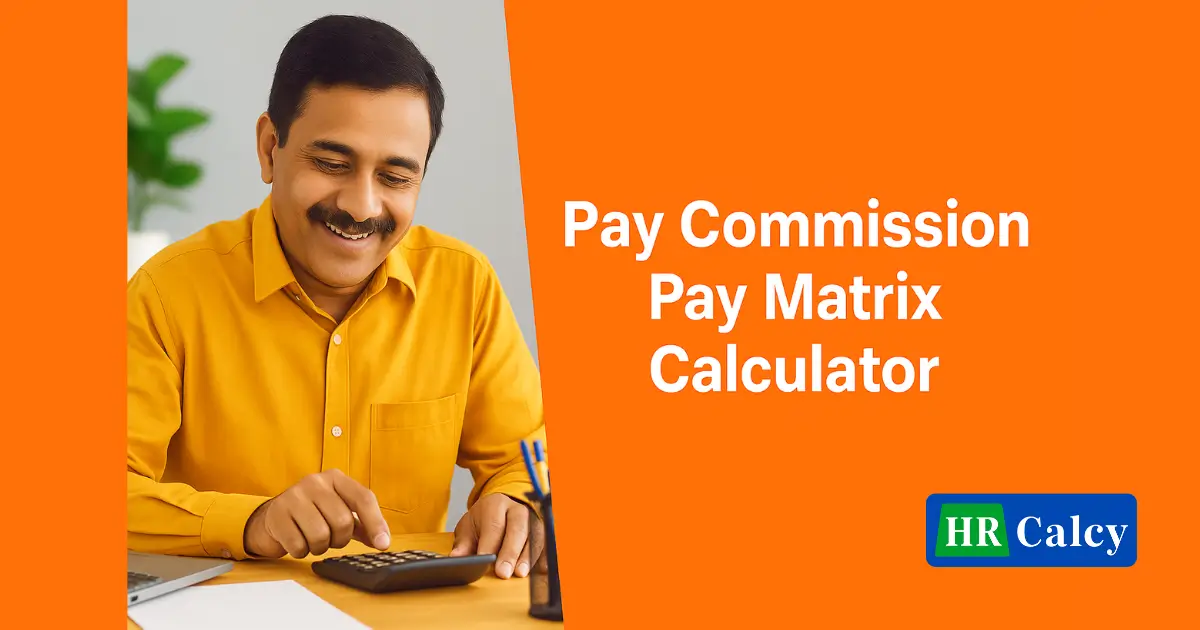 Pay Commission Pay Matrix Calculator