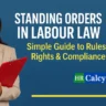 Standing Orders in Labour Law