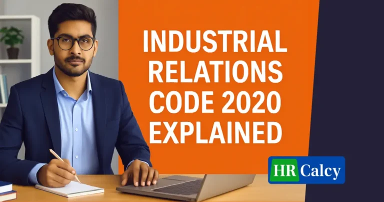 Industrial Relations Code 2020