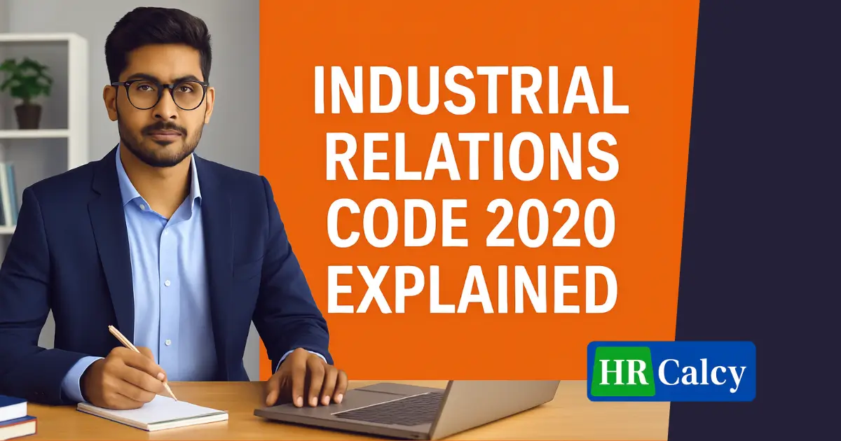 Industrial Relations Code 2020