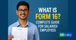 What is Form 16