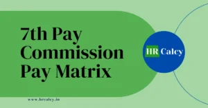7th CPC Pay Matrix