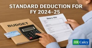 Standard Deduction for FY 2024-25
