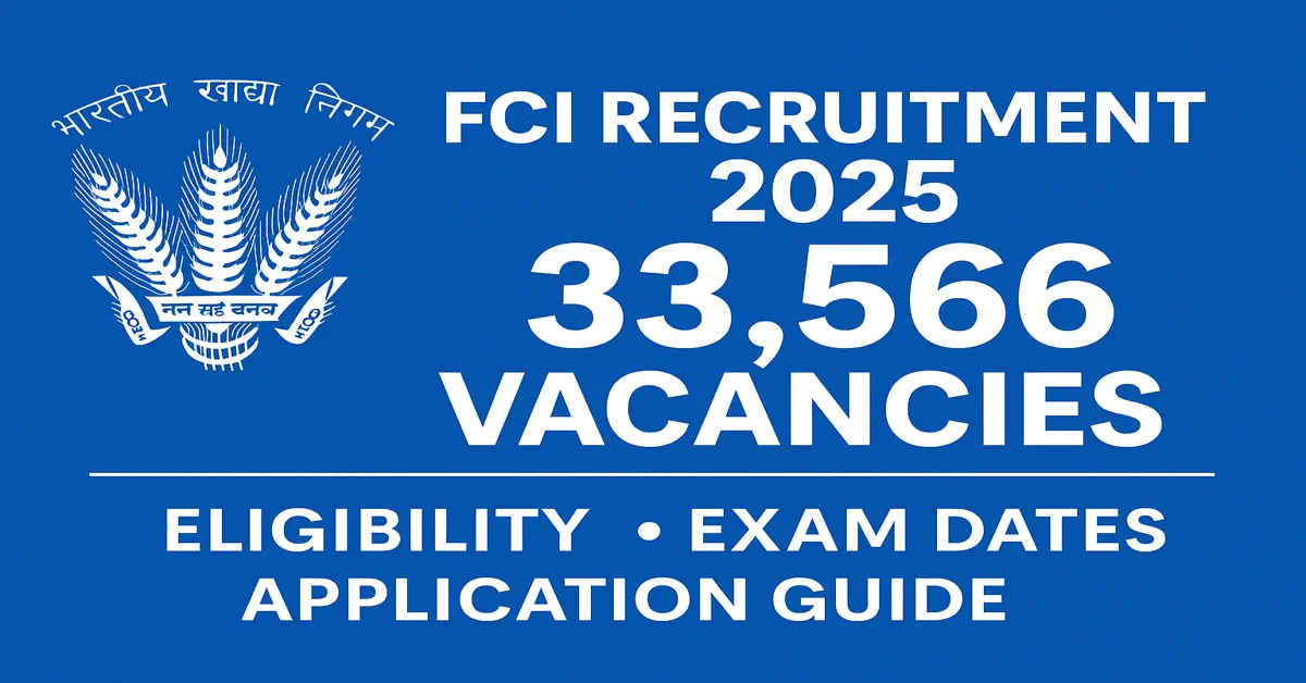 FCI Recruitment 2025
