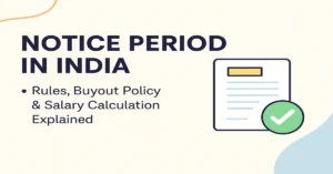 Notice Period in India
