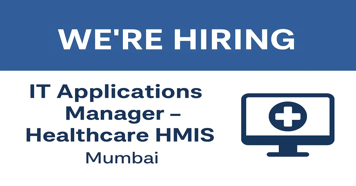 Healthcare IT Applications Manager