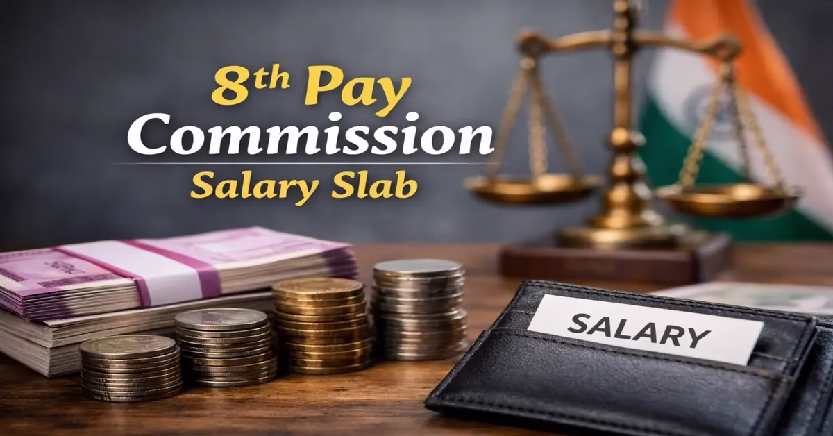 8th Pay Commission salary slab — projected pay matrix and fitment factor scenarios for central government employees across all pay levels
